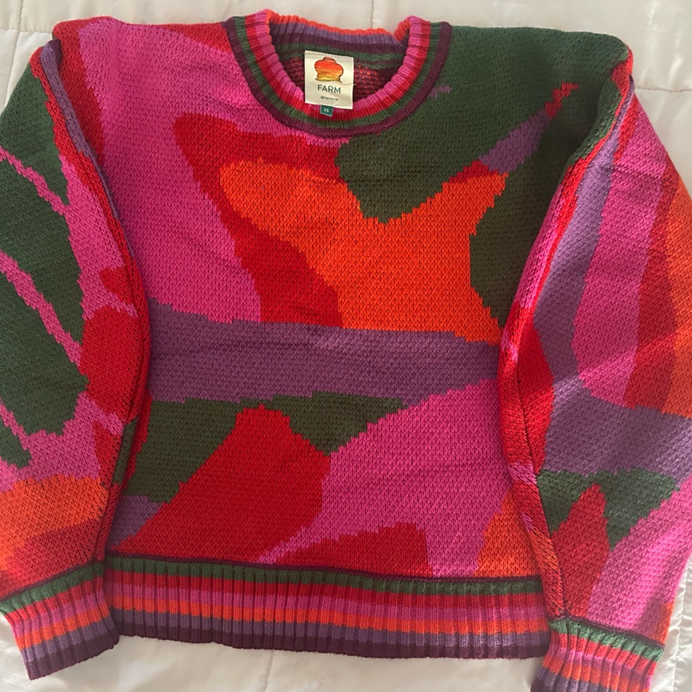 Farm rio sweater XS